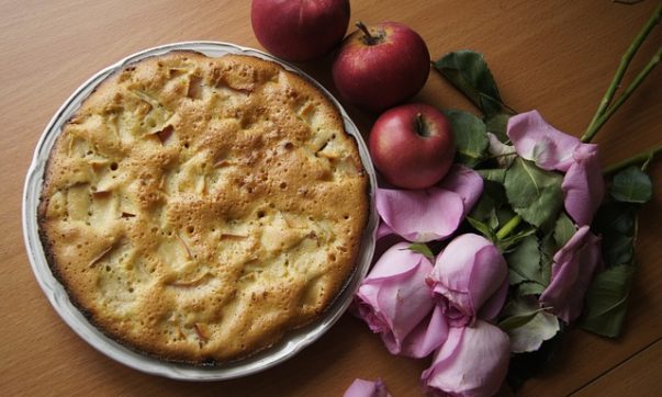 шарлотка, пирог с яблоками